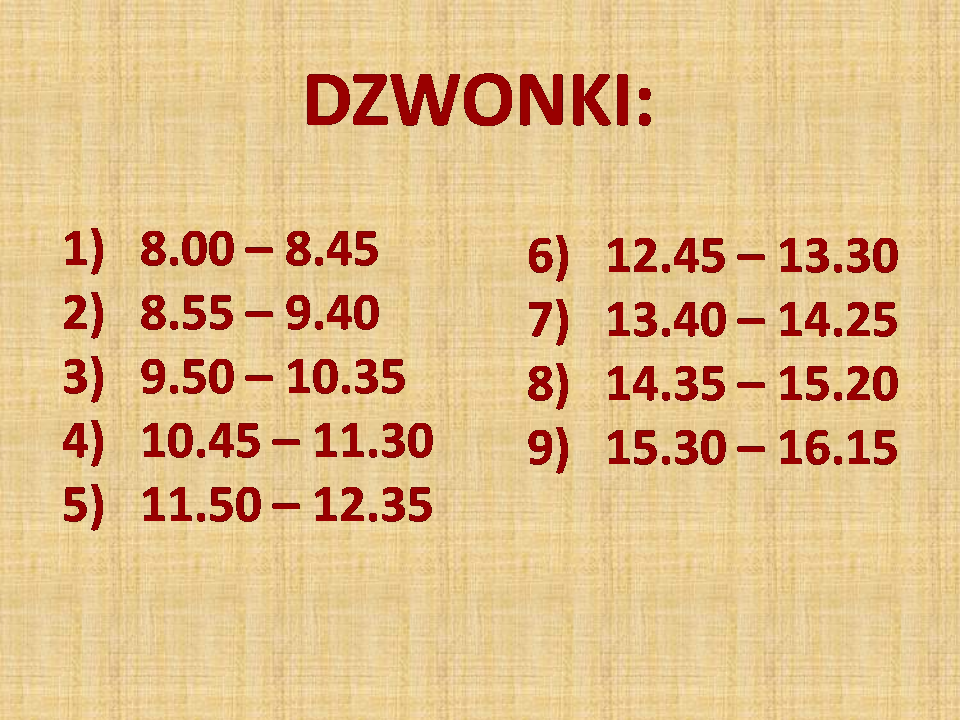dzwonki