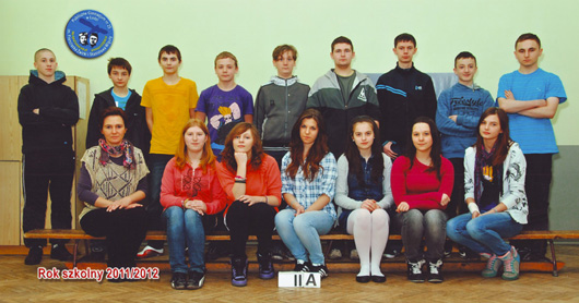 Klasa IIa, wychowawca Katarzyna Buchman (na zdjciu Marzena Bednarek)